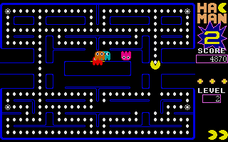 Hacman II atari screenshot